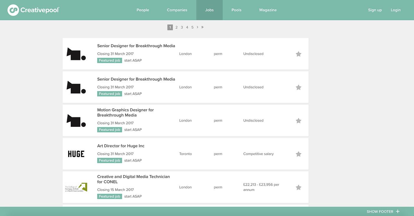 Creativepool Laravel administration panel for user and content moderation